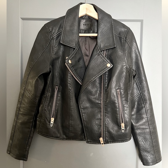 BLANK NYC] Vegan Leather jacket. - Picture 1 of 4